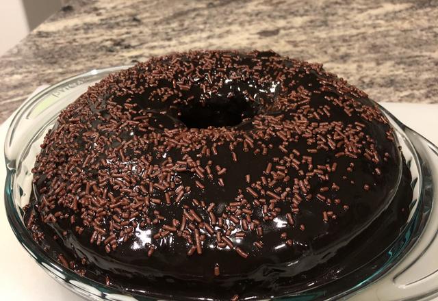 Bolo de chocolate com farinha integral Light