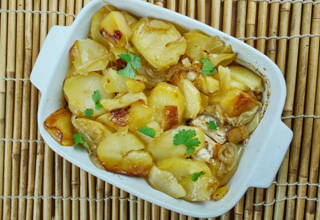 Salada de bacalhau com batata