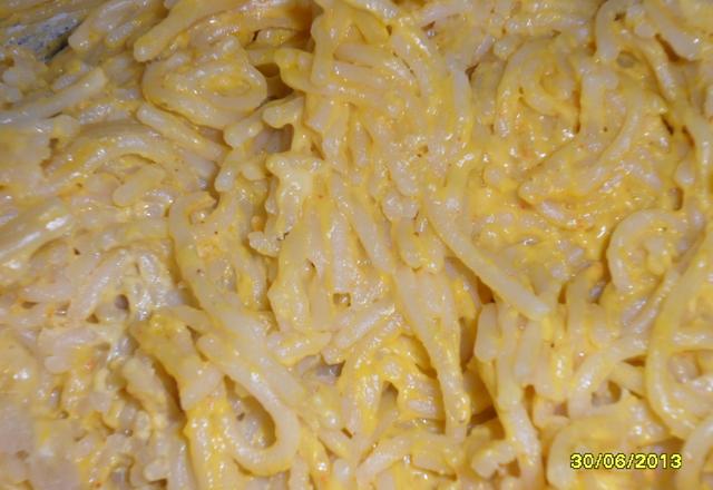 Macarrão com queijo