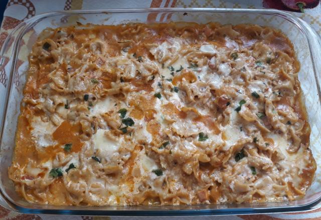 Macarrão na panela de pressão
