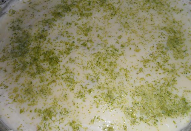 Torta de limão, tipo sorvete !