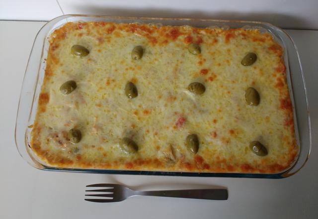 Lasanha de bacalhau