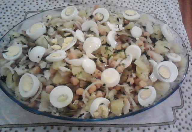 Salada de bacalhau