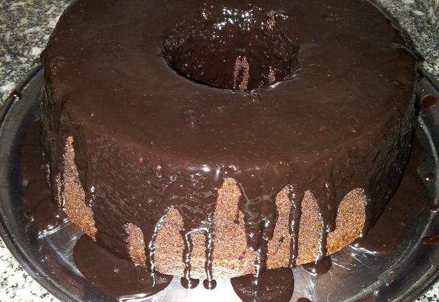 Bolo rápido de chocolate