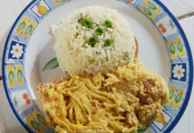 Macarronada de frango