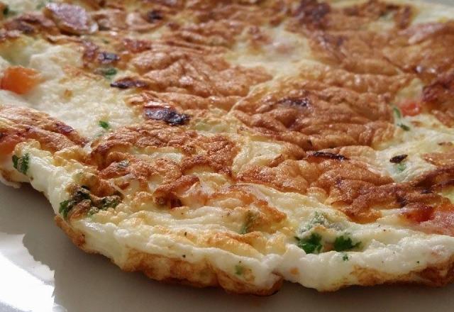 Omelete de claras