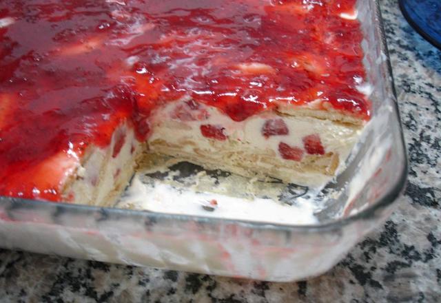 Pavê de morango