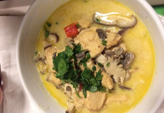 Sopa de cogumelos picante - low carb