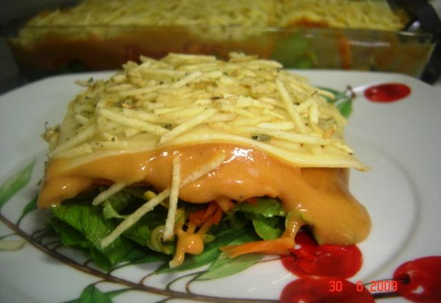 Lasanha de alface