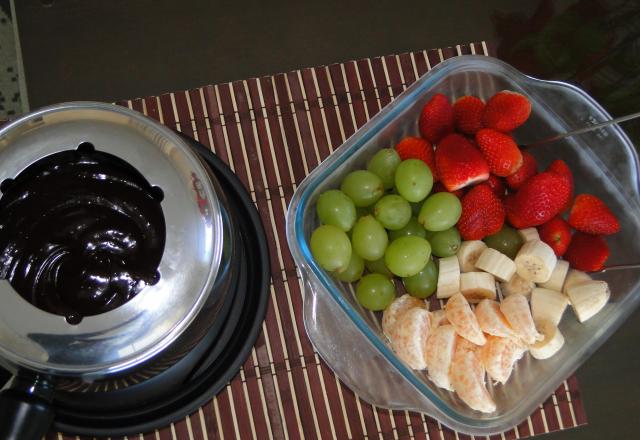Fondue de chocolate