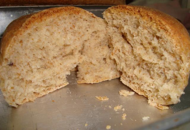 Pão de gérmen e farelo de trigo