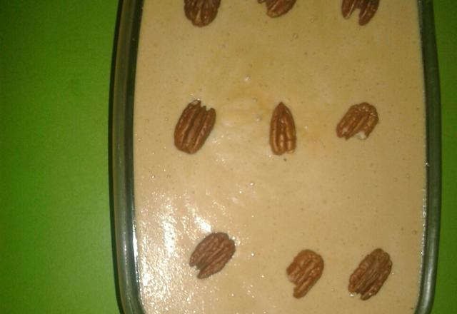 Mousse de doce de leite com nozes dos Deuses