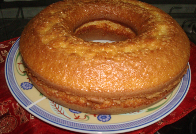 Bolo de laranja rápido (liquidificador)