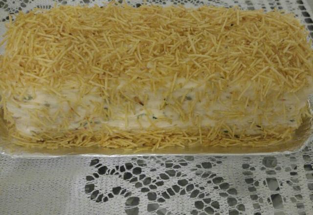 Torta fria de pão de fôrma