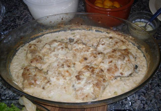 Cação ao leite de coco