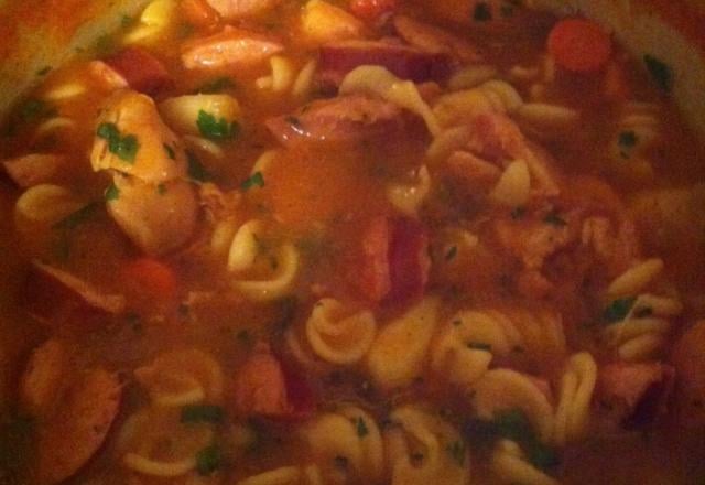 Sopa de macarrão