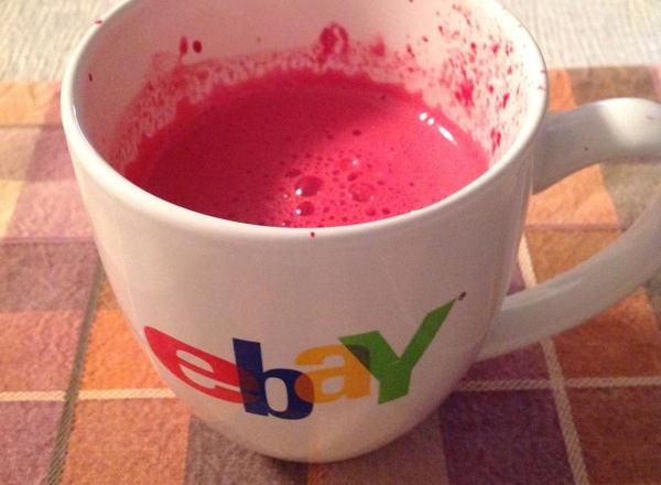 Suco de maçã com beterraba