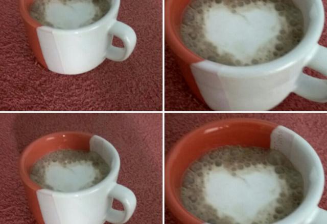 Capuccino original com desenho (sem café solúvel)