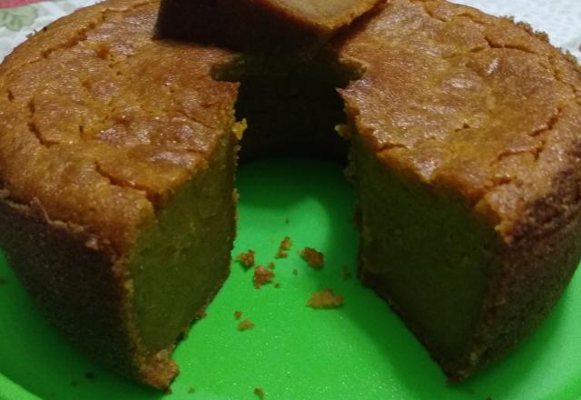 Bolo de banana e mamão sem trigo