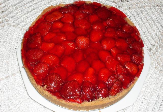 Torta de morango do Lelo
