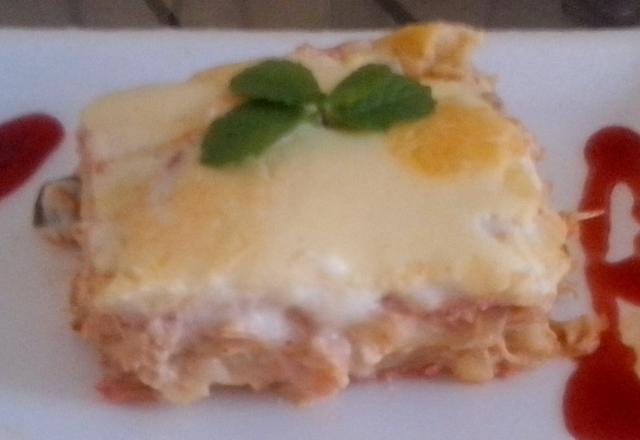 Lasanha de frango fácil