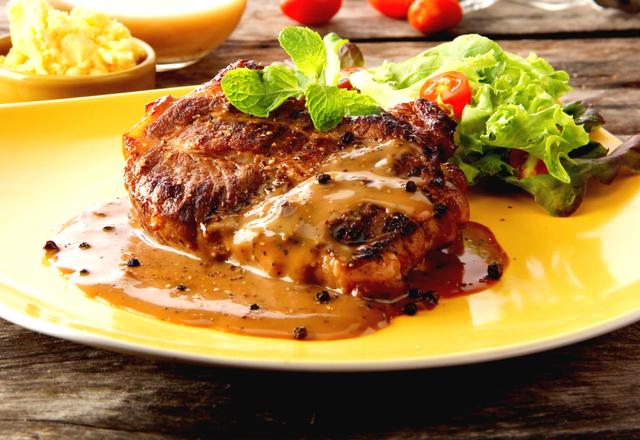 Carne com canela