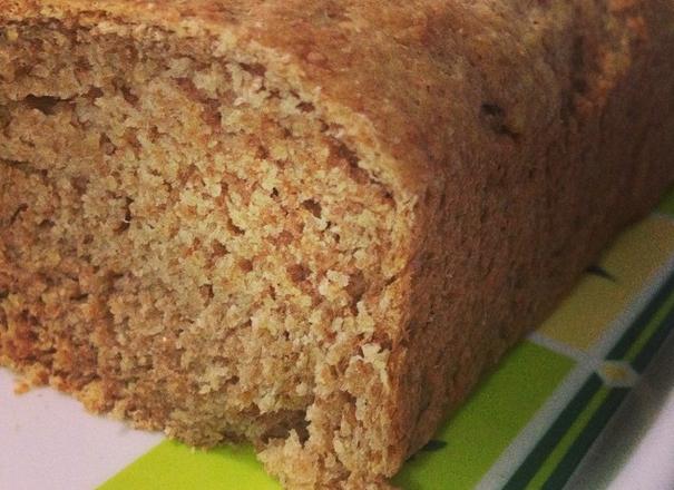 Pão integral de aveia
