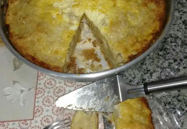 Torta de banana fácil