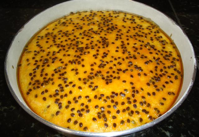 Bolo de maracujá