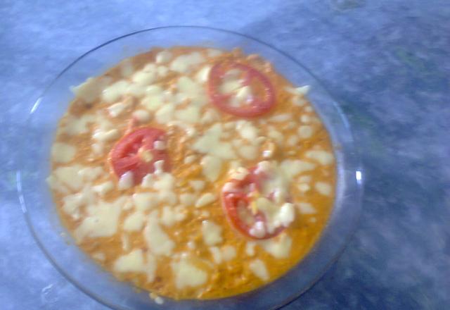 Filé de merluza ao creme de leite