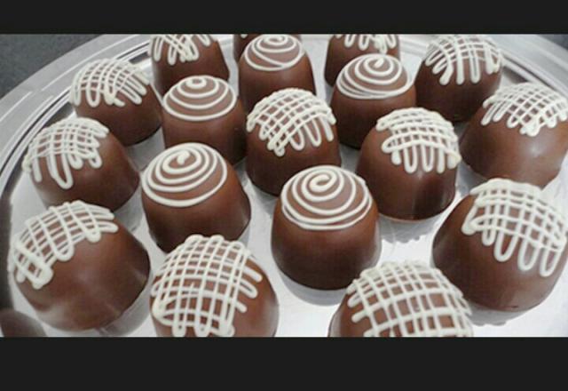 Trufas de chocolate