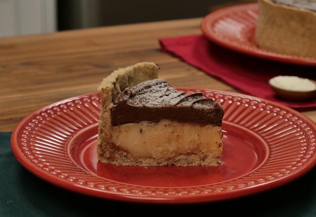 Torta de Nutella com leite ninho 