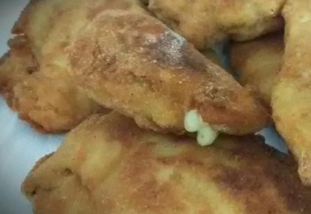 Filé de frango recheado com presunto e queijo