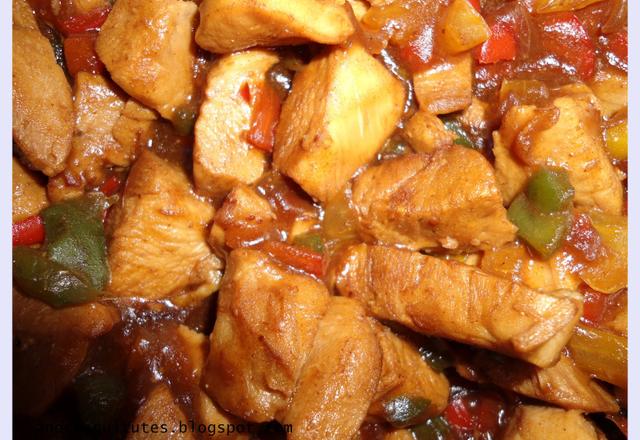 Frango xadrez
