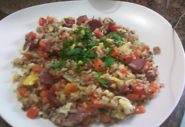 Arroz primavera