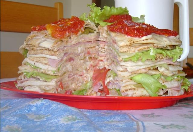 Salada de panqueca