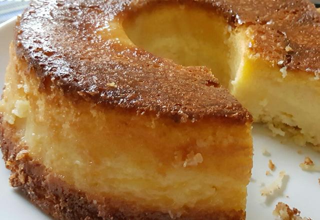 Bolo de fubá cremoso