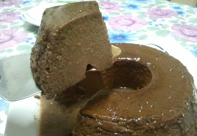 Pudim de chocolate