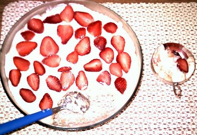 Pavê de morango