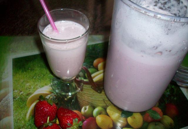 Vitamina de morango
