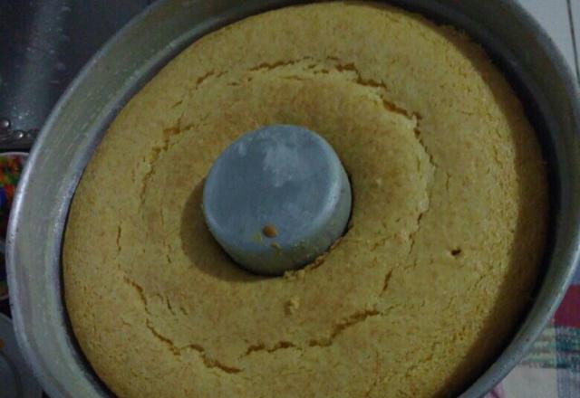 Bolo de fubá da vó Maria