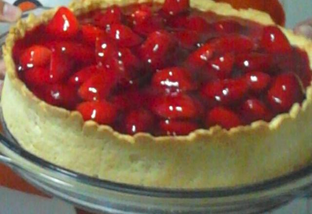 Torta de morango da Erika