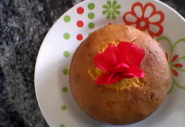 Mini bolo de cenoura