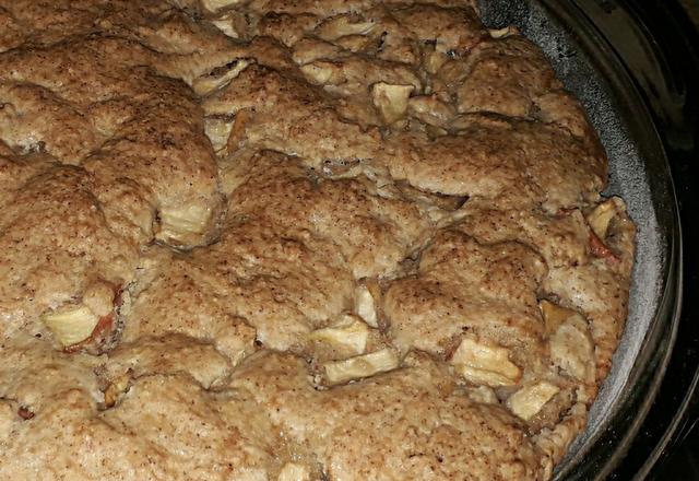 Torta de maçã rápida