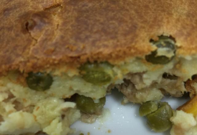 Torta três pingos (salgada)