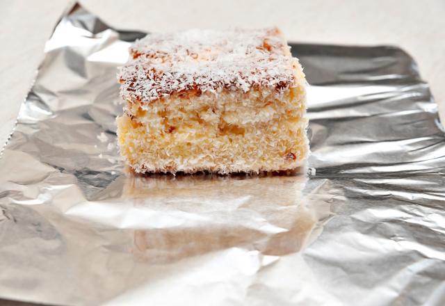 Bolo gelado embrulhado