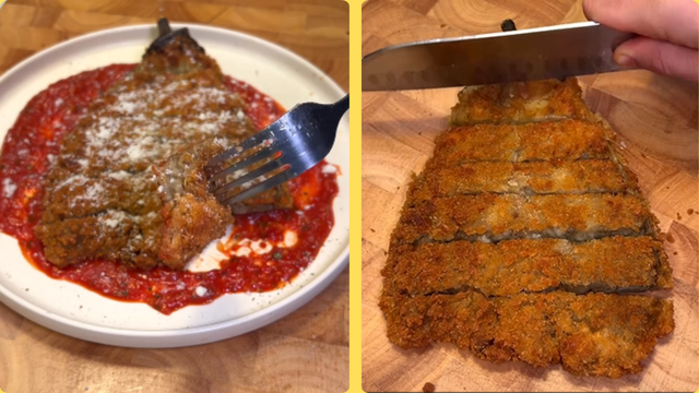 Escalope de berinjela: a irresistível receita vegana que não consigo parar de fazer