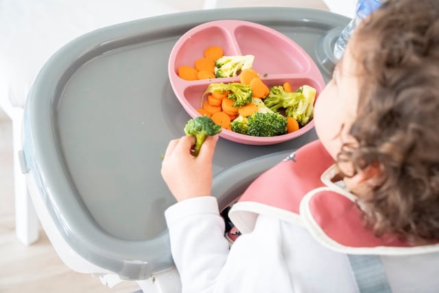 Incentivar o consumo de vegetais desde os primeiros meses de vida faz toda a diferença na relação da criança com a comida. (créditos: Shutterstock)