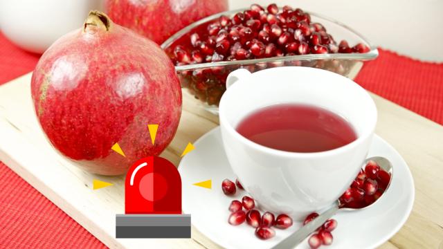 Chá de romã não é pra todo mundo! Descubra se você pode usufruir dos benefícios e aprenda como fazer a infusão de um jeito delicioso