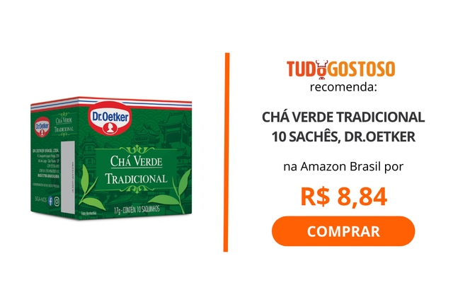 Chá Verde Tradicional 10 Sachês, Dr.Oetker